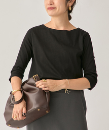 VERMEIL par iena | Ballet neck RIB プルオーバー(Tシャツ/カットソー)