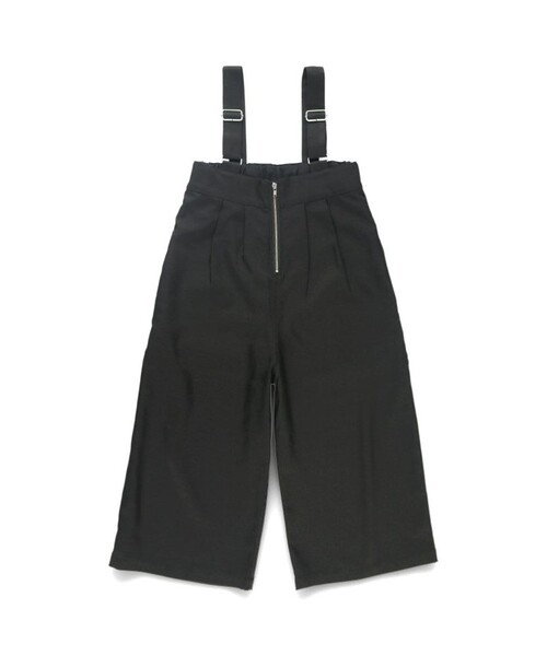 BRANSHES(ブランシェス)の「【プチレディ】ハイウエストサロペット(サロペット/オーバーオール・キッズ・グレー/ブラック・110/120/150/130/140/90/100)」の12枚目の写真