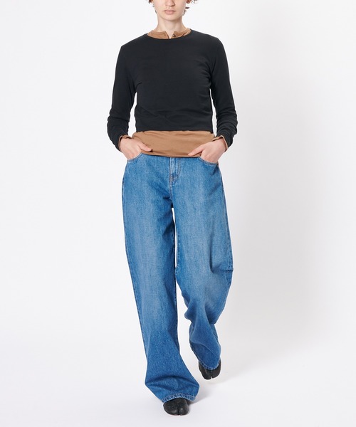 Hanes for BIOTOP ヘンリーネック&クルーネック 2P Hanes for BIOTOP ヘンリーネック&クルーネック 2P - メルカリ