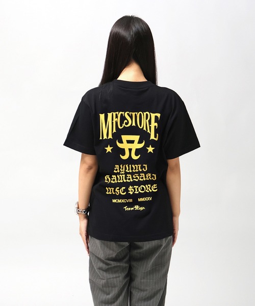 MFC STOREロゴ×ayumi hamasakiコラボＴシャツLサイズ MFC STOREロゴ×ayumi hamasakiコラボTシャツLサイズ ayumi