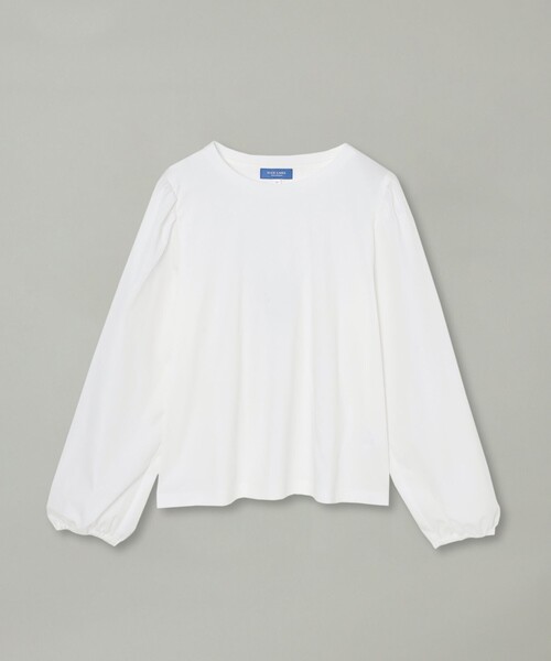 BLUE LABEL CRESTBRIDGE（ブルーレーベルクレストブリッジ）の「ニットベスト付きカットソー（ニット/セーター・レディース・グレー系その他/オフホワイト/ベージュ・38）」の16枚目の写真