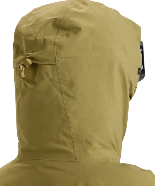 ROXY（ロキシー）の「GORE-TEX STRETCH PUR/ロキシーゴアテックススキースノーボードウェア(ジャケット)（マウンテンパーカー・レディース・カーキ・SMALL/MEDIUM）」の9枚目の写真