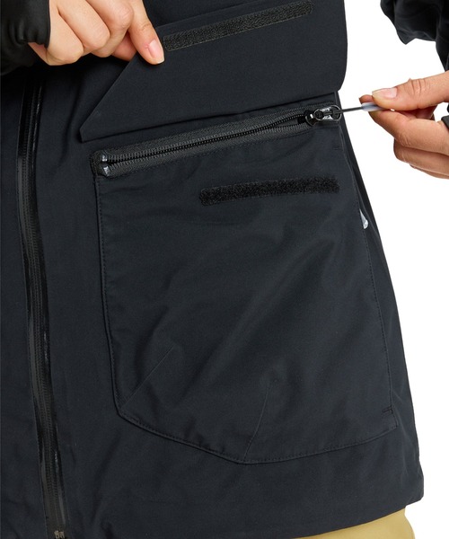 ROXY（ロキシー）の「GORE-TEX STRETCH PUR/ロキシーゴアテックススキースノーボードウェア(ジャケット)（マウンテンパーカー・レディース・カーキ・SMALL/MEDIUM）」の12枚目の写真