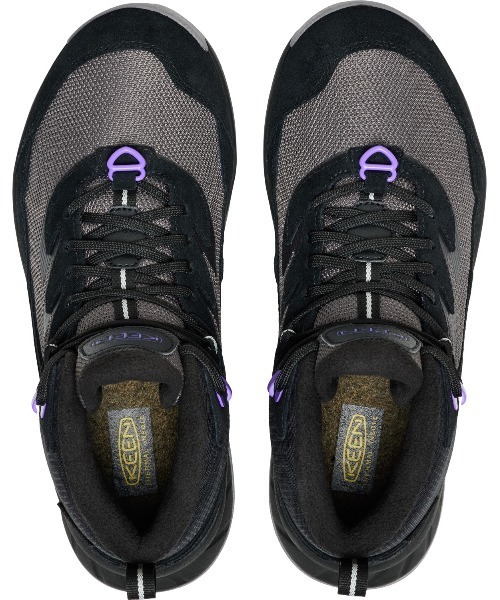 KEEN(キーン)の「HIGHTRAIL MID POLAR / ハイトレイル ミッド ポーラー / レディース 防水ハイキングシューズ(ブーツ・レディース・ブラック系その他・25.5cm/26cm/25cm/23cm/22.5cm/23.5cm/24.5cm/24cm)」の6枚目の写真