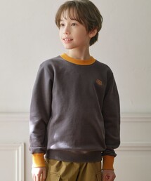 スウェット エンブロイダリー」に該当するトップス（グレー/灰色系