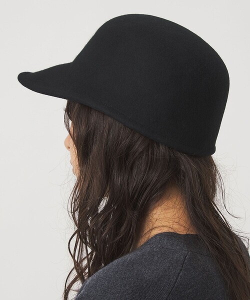 green label relaxing（グリーンレーベルリラクシング）の「フェルト ジョッキー キャップ 2（キャップ・レディース・ブラウン系/ブラック・FREE）」の22枚目の写真