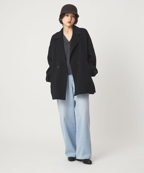 green label relaxing（グリーンレーベルリラクシング）の「フェルト ジョッキー キャップ 2（キャップ・レディース・ブラウン系/ブラック・FREE）」の18枚目の写真