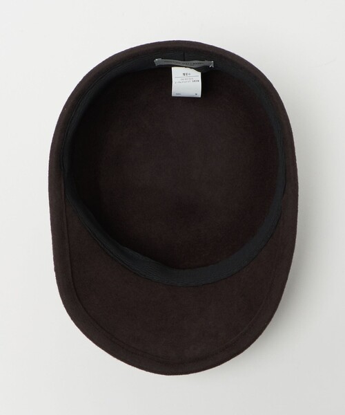 green label relaxing（グリーンレーベルリラクシング）の「フェルト ジョッキー キャップ 2（キャップ・レディース・ブラウン系/ブラック・FREE）」の12枚目の写真
