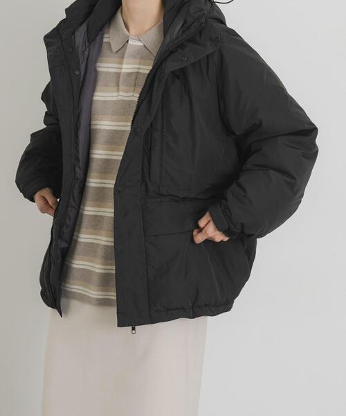 EKAL（エカル）の「『UR TECH』中綿フードジャケット（ダウン