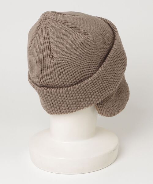 KRIFF MAYER(クリフメイヤー)の「【KRIFF MAYER/クリフメイヤー】耳付きニットワッチ(ニットキャップ/ビーニー・メンズ・ブラック/アイボリー/ブラウン・FREE)」の13枚目の写真