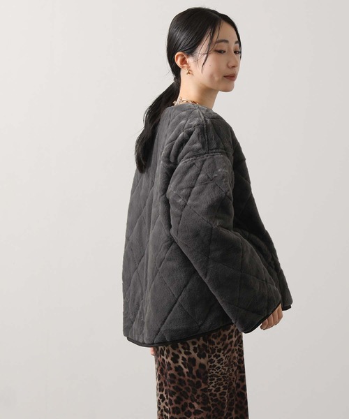 セール】エコファーキルトリバーシブルジャケット（その他アウター