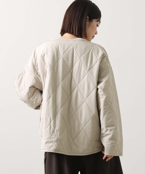 セール】エコファーキルトリバーシブルジャケット（その他アウター