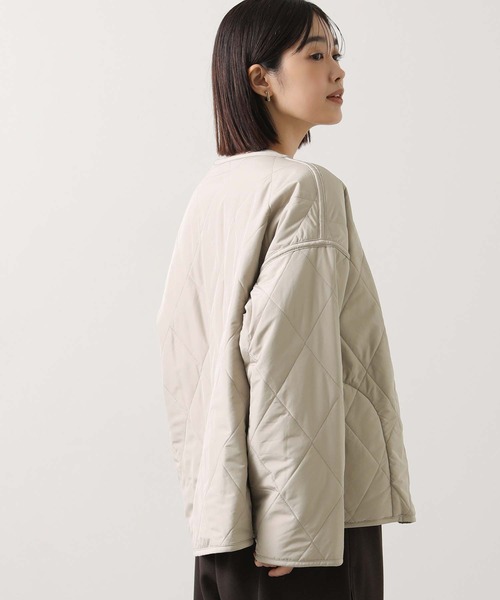 セール】エコファーキルトリバーシブルジャケット（その他アウター