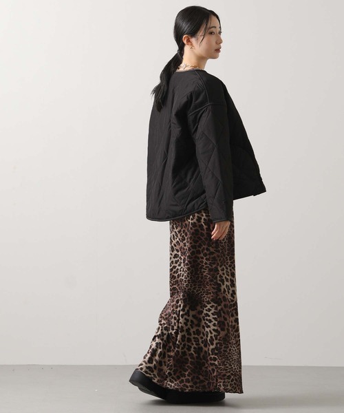 2025秋冬　新品　グレディブリリアン　エコファーキルトリバーシブルジャケット エコファーキルトリバーシブルジャケット（その他アウター）｜Gready