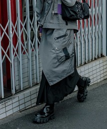 MARECHAL TERRE | ミリタリーレイヤードスカート(スカート)