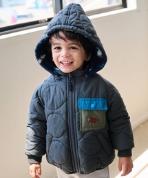 kladskap | 恐竜リバーシブル中わたブルゾン(ブルゾン)