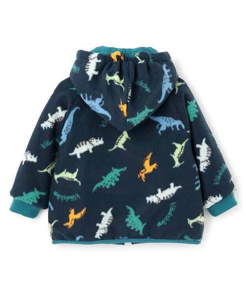 kladskap（クレードスコープ）の「恐竜リバーシブル中わたブルゾン（ブルゾン・キッズ・ブルー/チャコール・90cm/130cm/110cm/120cm/100cm）」の5枚目の写真