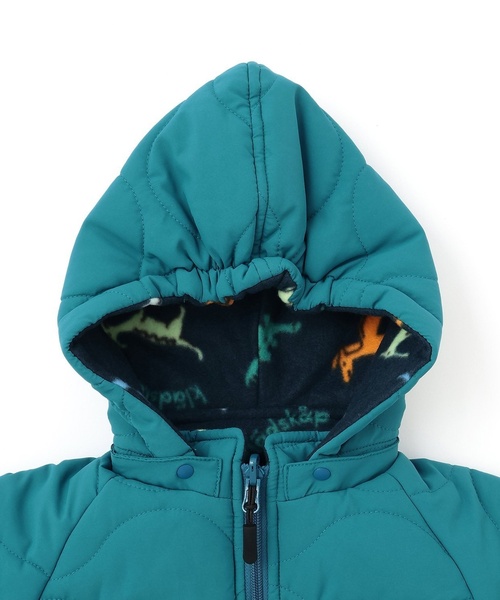 kladskap（クレードスコープ）の「恐竜リバーシブル中わたブルゾン（ブルゾン・キッズ・ブルー/チャコール・90cm/130cm/110cm/120cm/100cm）」の6枚目の写真