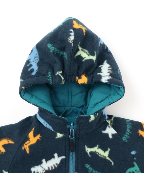 kladskap（クレードスコープ）の「恐竜リバーシブル中わたブルゾン（ブルゾン・キッズ・ブルー/チャコール・90cm/130cm/110cm/120cm/100cm）」の11枚目の写真