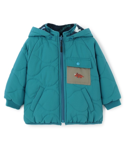 kladskap（クレードスコープ）の「恐竜リバーシブル中わたブルゾン（ブルゾン・キッズ・ブルー/チャコール・90cm/130cm/110cm/120cm/100cm）」の19枚目の写真