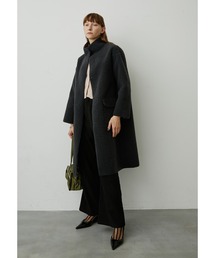 チェスターコート（ブラウン/茶色系・チェック柄）ファッション通販