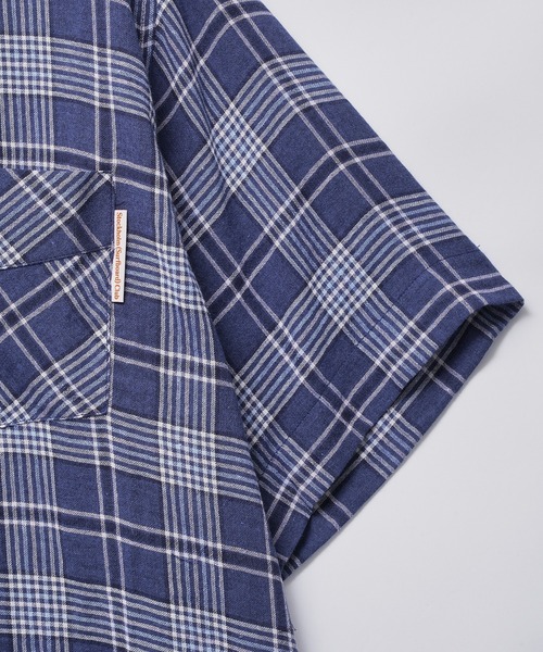 Stockholm Surfboard Club（ストックホルムサーフボードクラブ）の「STOCKHOLM SURFBORD CLUB Jerry Shirt U40001641（シャツ/ブラウス・メンズ・ブルー/ブラック・M）」の7枚目の写真