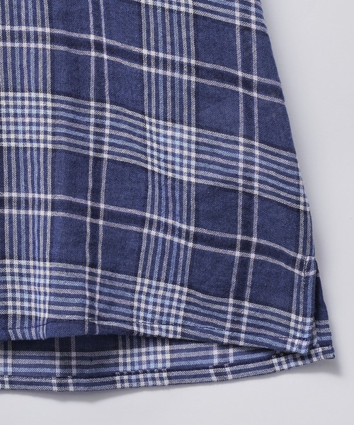 Stockholm Surfboard Club（ストックホルムサーフボードクラブ）の「STOCKHOLM SURFBORD CLUB Jerry Shirt U40001641（シャツ/ブラウス・メンズ・ブルー/ブラック・M）」の8枚目の写真