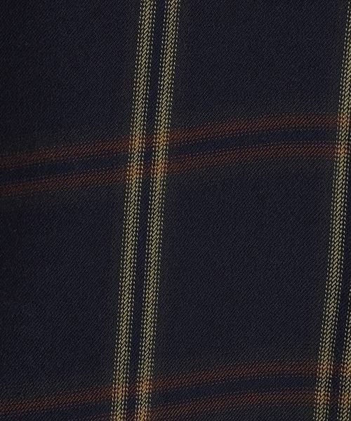 REMI RELIEF NAVY LABEL（レミレリーフネイビーレーベル）の「REMI RELIEF NAVY LABEL / レミレリーフ ネイビーレーベル：C/Cuチェックレギュラーシャツ：RN29373075AK[STD]（シャツ/ブラウス・メンズ・ネイビー・S/M）」の5枚目の写真