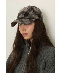 ALEXIA STAM | Plaid Cap /チェック柄キャップ(キャップ)