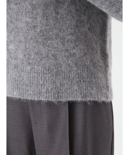 セール】フォルムスリーブパールデザインニット（ニット/セーター