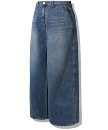 GUBIN（グビン）の「back logo work pants（デニムパンツ）」