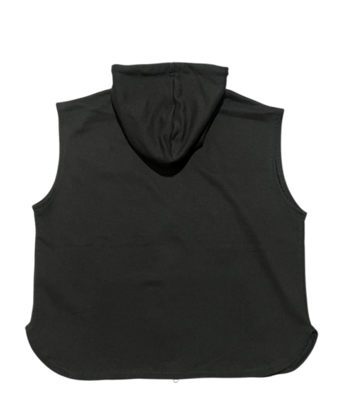 SK8ER ROCK(スケーターロック)の「Neo Sweat Hood Zip-Up Vest ((black))(ベスト・レディース・その他・FREE)」の2枚目の写真