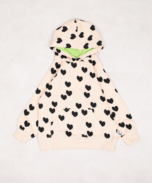 MARKEY'S（マーキーズ）の「ソウガラパーカー（パーカー・キッズ・ブラック系その他/ブラウン系その他/ピンク系その他/ブルー系その他・80/90/95/100/110/120/130/140/150）」の2枚目の写真