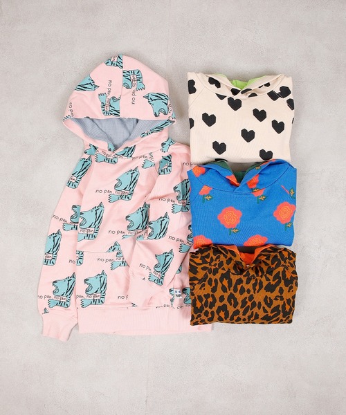 MARKEY'S（マーキーズ）の「ソウガラパーカー（パーカー・キッズ・ブラック系その他/ブラウン系その他/ピンク系その他/ブルー系その他・80/90/95/100/110/120/130/140/150）」の18枚目の写真