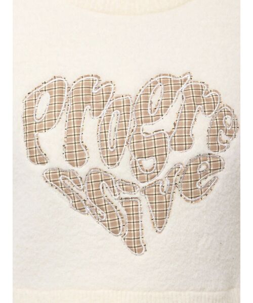 EMODA(エモダ)の「クレーピングパッチシャギーニット(ニット/セーター・レディース・ブラック/ブルー/ブラウン/ホワイト・FREE)」の13枚目の写真