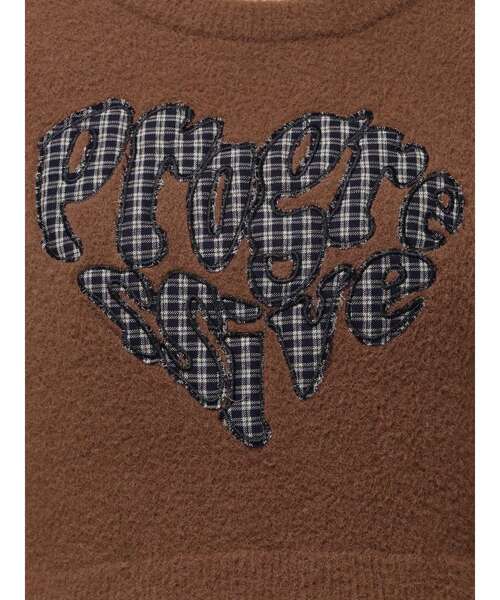 EMODA(エモダ)の「クレーピングパッチシャギーニット(ニット/セーター・レディース・ブラック/ブルー/ブラウン/ホワイト・FREE)」の15枚目の写真