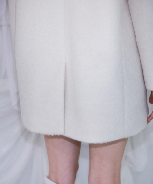 ROSEFRANTZ（ロゼフランツ）の「Two-button Wool Half Coat [Ivory]（チェスターコート・レディース・アイボリー・OS）」の20枚目の写真