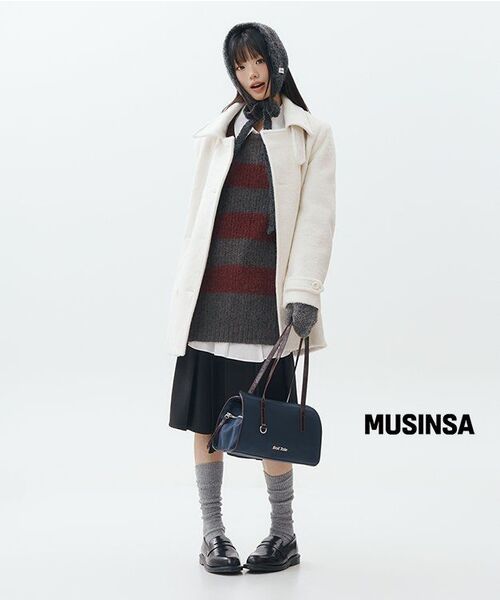 ROSEFRANTZ（ロゼフランツ）の「Two-button Wool Half Coat [Ivory]（チェスターコート・レディース・アイボリー・OS）」の22枚目の写真
