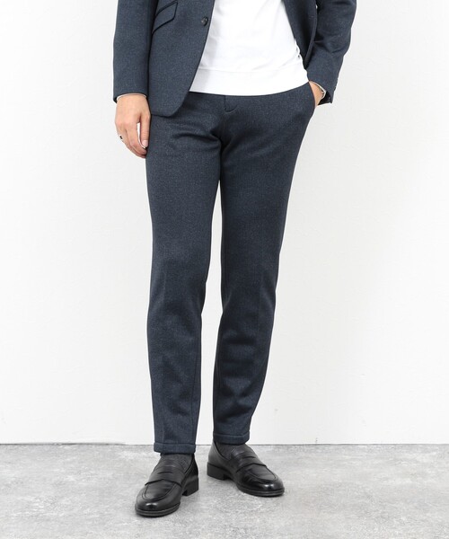 Stutostein Nolley's(シュテットシュタインノーリーズ)の「《ビジカジ/セットアップ対応》CORDURA 裏起毛ストレッチパンツ 25AW(その他パンツ・メンズ・チャコールグレー/ネイビー・M/L/XL/S)」の3枚目の写真