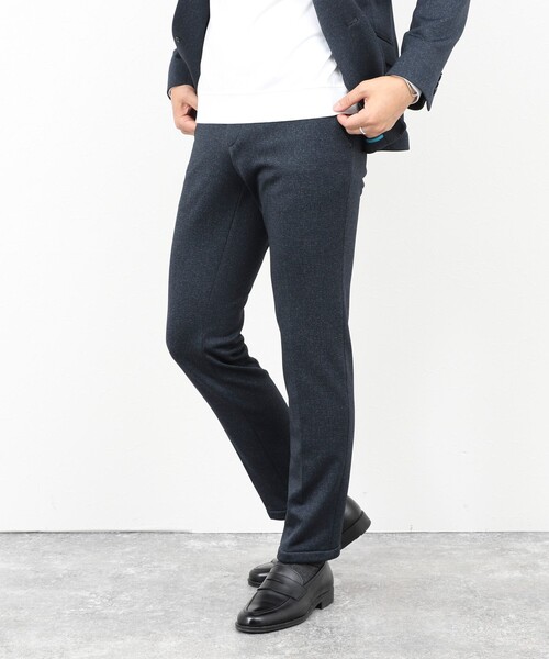 Stutostein Nolley's(シュテットシュタインノーリーズ)の「《ビジカジ/セットアップ対応》CORDURA 裏起毛ストレッチパンツ 25AW(その他パンツ・メンズ・チャコールグレー/ネイビー・M/L/XL/S)」の5枚目の写真