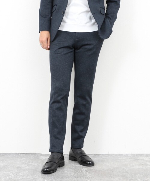 Stutostein Nolley's(シュテットシュタインノーリーズ)の「《ビジカジ/セットアップ対応》CORDURA 裏起毛ストレッチパンツ 25AW(その他パンツ・メンズ・チャコールグレー/ネイビー・M/L/XL/S)」の9枚目の写真