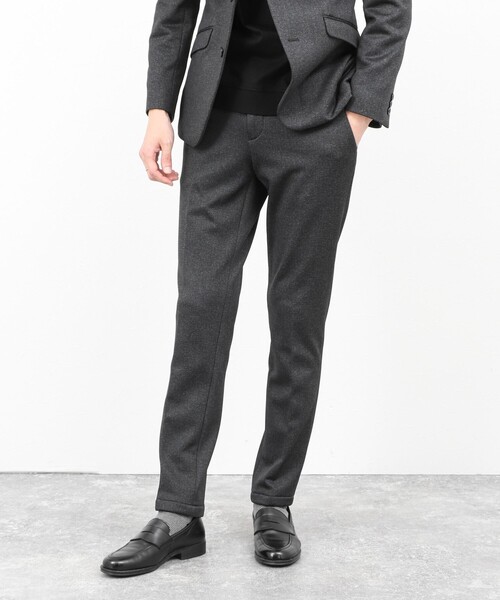 Stutostein Nolley's(シュテットシュタインノーリーズ)の「《ビジカジ/セットアップ対応》CORDURA 裏起毛ストレッチパンツ 25AW(その他パンツ・メンズ・チャコールグレー/ネイビー・M/L/XL/S)」の14枚目の写真