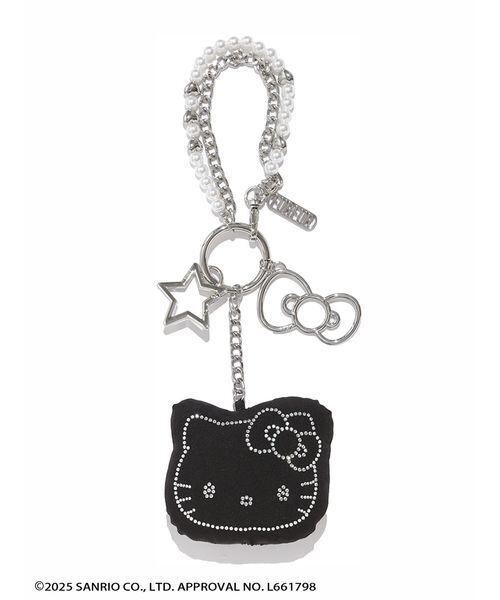 ZOZO限定カラー】HELLO KITTYクリスタルチャーム（キーケース/キー