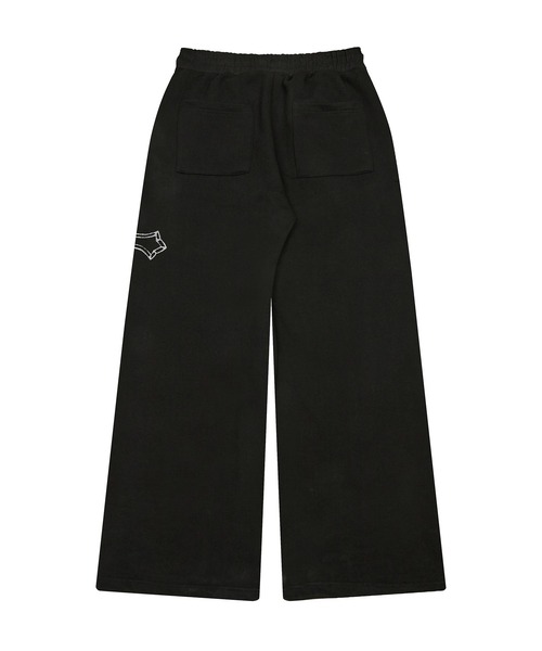 LUVISTRUE(ラヴイズトゥルー)の「EV GLITTER PRINTED TRAINING PANTS(スウェットパンツ・レディース・チャコール/ブラック/ブラウン・FREE)」の14枚目の写真