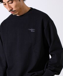 GLOSTER | 【GOODNESS WEAR】ソフトタッチ裏起毛クルーネックスウェット(スウェット)