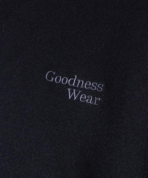 GLOSTER（グロスター）の「【GOODNESS WEAR】ソフトタッチ裏起毛クルーネックスウェット（スウェット・メンズ・ブラック/グレイッシュベージュ/パープル・S/M/L）」の12枚目の写真