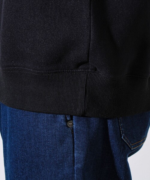 GLOSTER（グロスター）の「【GOODNESS WEAR】ソフトタッチ裏起毛クルーネックスウェット（スウェット・メンズ・ブラック/グレイッシュベージュ/パープル・S/M/L）」の14枚目の写真