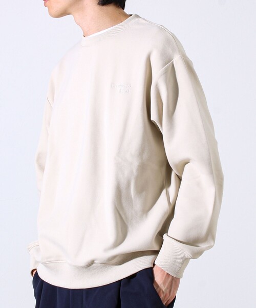 GLOSTER（グロスター）の「【GOODNESS WEAR】ソフトタッチ裏起毛クルーネックスウェット（スウェット・メンズ・ブラック/グレイッシュベージュ/パープル・S/M/L）」の19枚目の写真