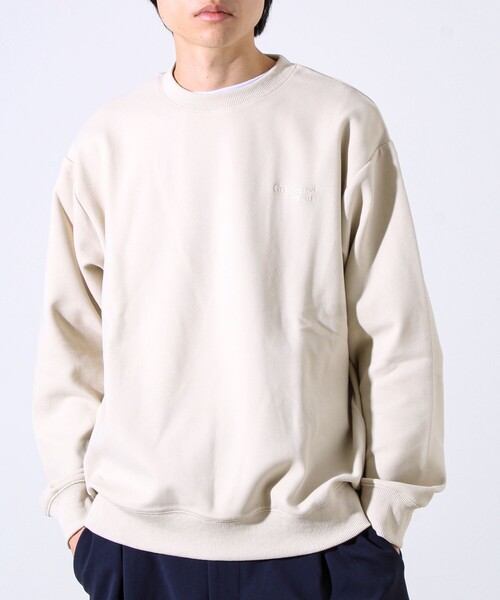 GLOSTER（グロスター）の「【GOODNESS WEAR】ソフトタッチ裏起毛クルーネックスウェット（スウェット・メンズ・ブラック/グレイッシュベージュ/パープル・S/M/L）」の21枚目の写真