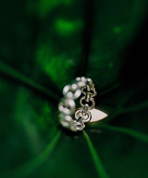 LIDNM（リドム）の「Llife RIPPLE CHAIN RING（リング・メンズ・シルバー・#18/#16/#14）」の9枚目の写真